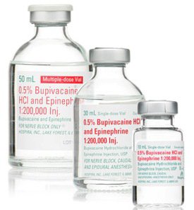 参比制剂,进口原料药,医药原料药 Local Anesthetic Bupivacaine HCl / Epinephrine, Preservative Free 0.5% - 1:200,000 Nerve Block, Caud