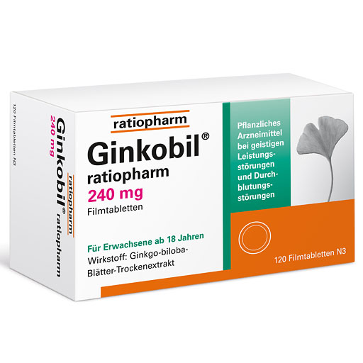 GINKOBIL-ratiopharm 240 mg Filmtabletten *